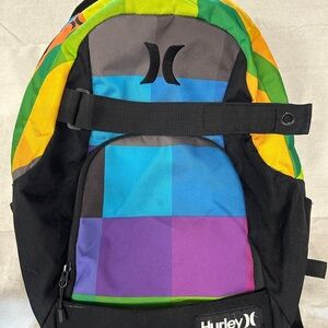 Hurley Colorful Patchwork Backpack